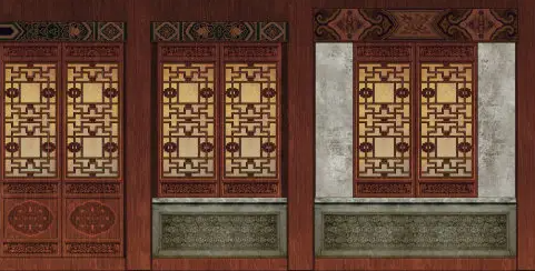 隔扇檻窗的基本構造和飾件